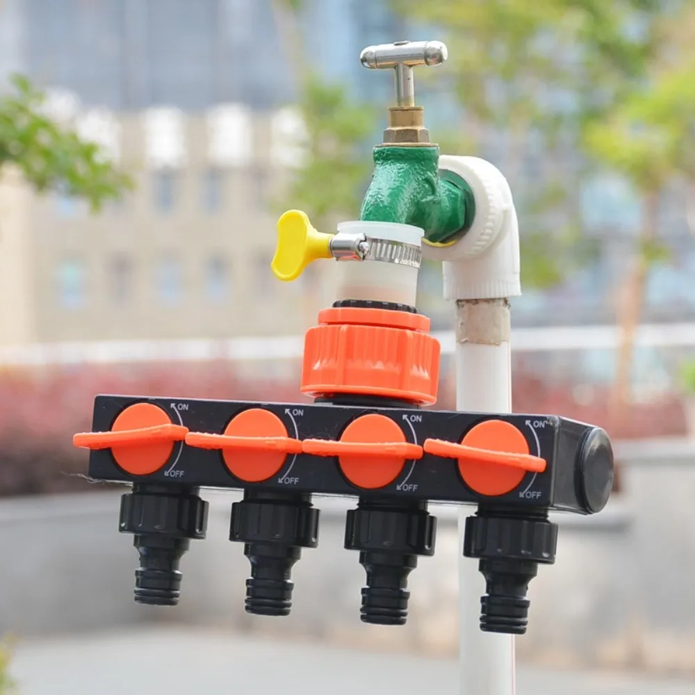 4 Independent Switches Garden Hose Splitter Robust Valve Heavy Duty Hose Connector Splitter Flexible Hose Connection
4 Independent Switches Garden Hose Splitter Robust Valve Heavy Duty Hose Connector Splitter Flexible Hose Connection