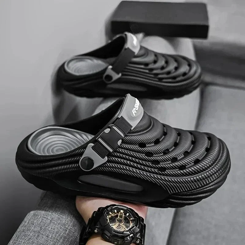 Summer Slippers Men Clogs Platform Women Beach Sandals Outdoor Casual Non-slip Footwear Men Sandals
Summer Slippers Men Clogs Platform Women Beach Sandals Outdoor Casual Non-slip Footwear Men Sandals