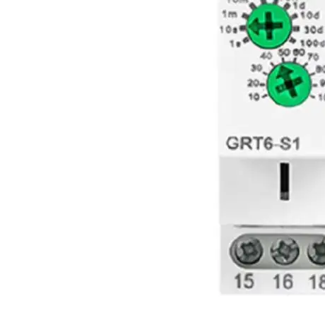 GRT6-S1 For Cyclic Time Delay Relay 0.1s To 100 Days 10A 1SPDT DIN Rail Mount Electronic Repeat Timer Controller Industrial Use
GRT6-S1 For Cyclic Time Delay Relay 0.1s To 100 Days 10A 1SPDT DIN Rail Mount Electronic Repeat Timer Controller Industrial Use