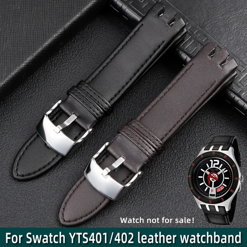 Кожаный ремешок для часов Swatch черного и коричневого цвета YTS401/402/403/409/713 YTB400YTG, аксессуары для часов из натуральной кожи, 20 мм.
Кожаный ремешок для часов Swatch черного и коричневого цвета YTS401/402/403/409/713 YTB400YTG, аксессуары для часов из натуральной кожи, 20 мм.
