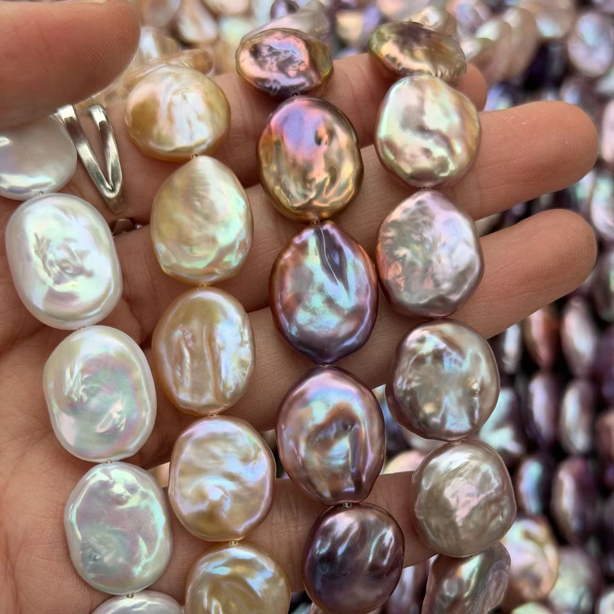 AAAAA High-Quality Oval Baroque Natural Freshwater Pearls Beads for Jewelry Making DIY Necklaces Bracelets and Accessories 38cm
AAAAA High-Quality Oval Baroque Natural Freshwater Pearls Beads for Jewelry Making DIY Necklaces Bracelets and Accessories 38cm