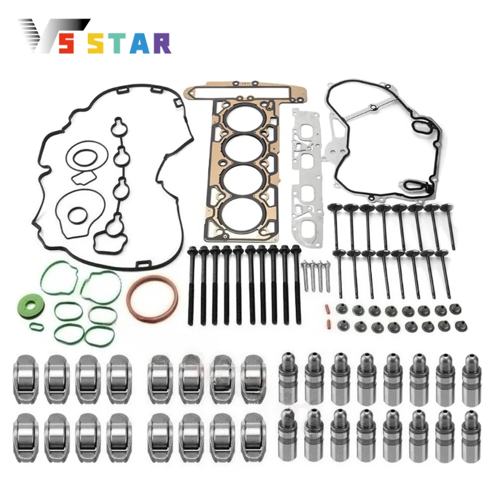 HS54874 HS26517PT Head Gasket Set & Rocker Arms & Valve Lifter For 2012-2015 Chevrolet Captiva Sport 2.4L 2006-2011 Lucerne 4.6L
HS54874 HS26517PT Head Gasket Set & Rocker Arms & Valve Lifter For 2012-2015 Chevrolet Captiva Sport 2.4L 2006-2011 Lucerne 4.6L