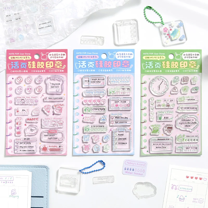 Life Record Seal Series Loose leaf Silicone Seal School Office Supplies Student Handbook DIY Decoration Cute Label Symbol Seal
Life Record Seal Series Loose leaf Silicone Seal School Office Supplies Student Handbook DIY Decoration Cute Label Symbol Seal