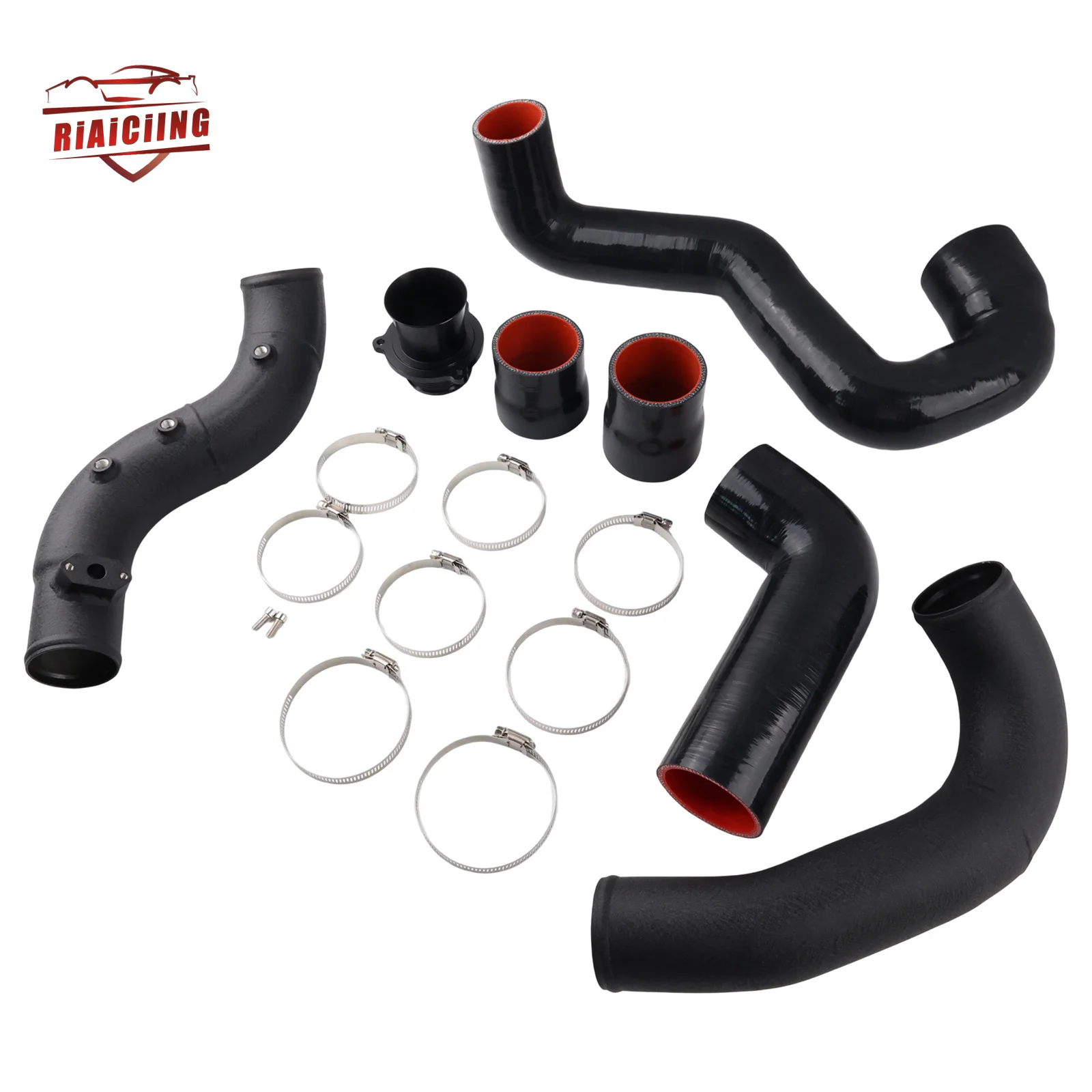 Performance Turbo Intercooler Charge Pipe Kit Black - For B8 A4 A5 Q5 A6 A7 Macan 2.0TFSI
Performance Turbo Intercooler Charge Pipe Kit Black - For B8 A4 A5 Q5 A6 A7 Macan 2.0TFSI