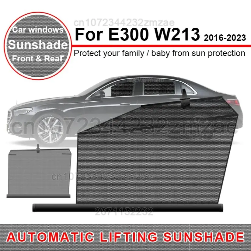 4/2Pcs Car Sunshade For Mercedes-Benz E-class e300 W213 Side Windows Automatic Retractable Sun Visor Protection Car Accessories
4/2Pcs Car Sunshade For Mercedes-Benz E-class e300 W213 Side Windows Automatic Retractable Sun Visor Protection Car Accessories