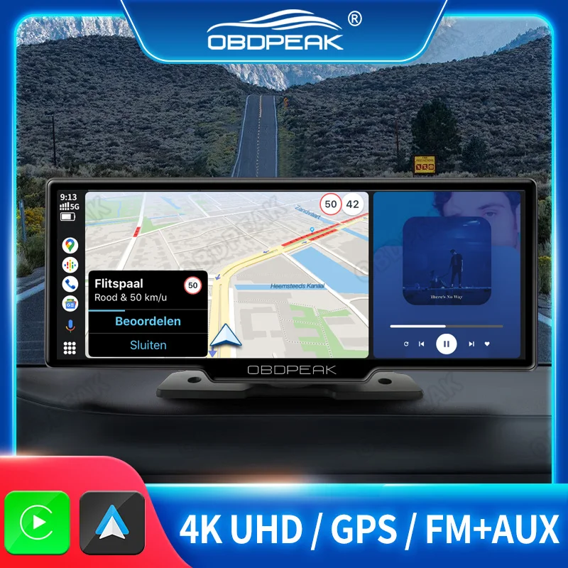 10.26" Car DVR Wireless CarPlay Android Auto Dashcam GPS Navigation Dashboard Recorder Airplay Miracast Mirroring Reverse Camera
10.26" Car DVR Wireless CarPlay Android Auto Dashcam GPS Navigation Dashboard Recorder Airplay Miracast Mirroring Reverse Camera