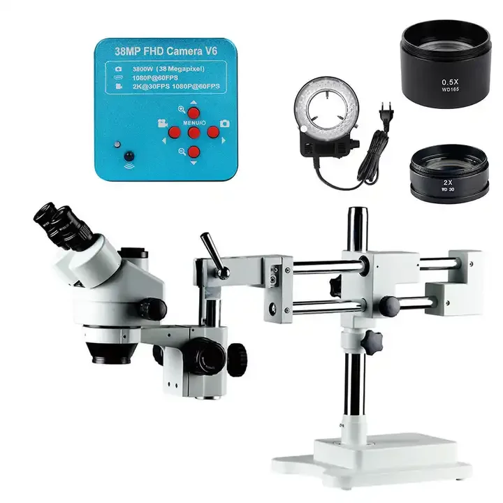 3.5-90X High Resolution HD Confocal Trinocular Microscope Low Thickness Work Plate Ground Glass Lens Laboratory Microscope Tools
3.5-90X High Resolution HD Confocal Trinocular Microscope Low Thickness Work Plate Ground Glass Lens Laboratory Microscope Tools