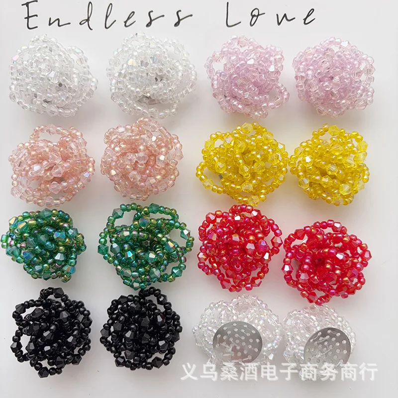 Crystal Beaded Shoe Flower Cap Rope Accessory for Clogs DIY Handmade Beaded Buckle Embellishment Premium Quality in Stock
Crystal Beaded Shoe Flower Cap Rope Accessory for Clogs DIY Handmade Beaded Buckle Embellishment Premium Quality in Stock