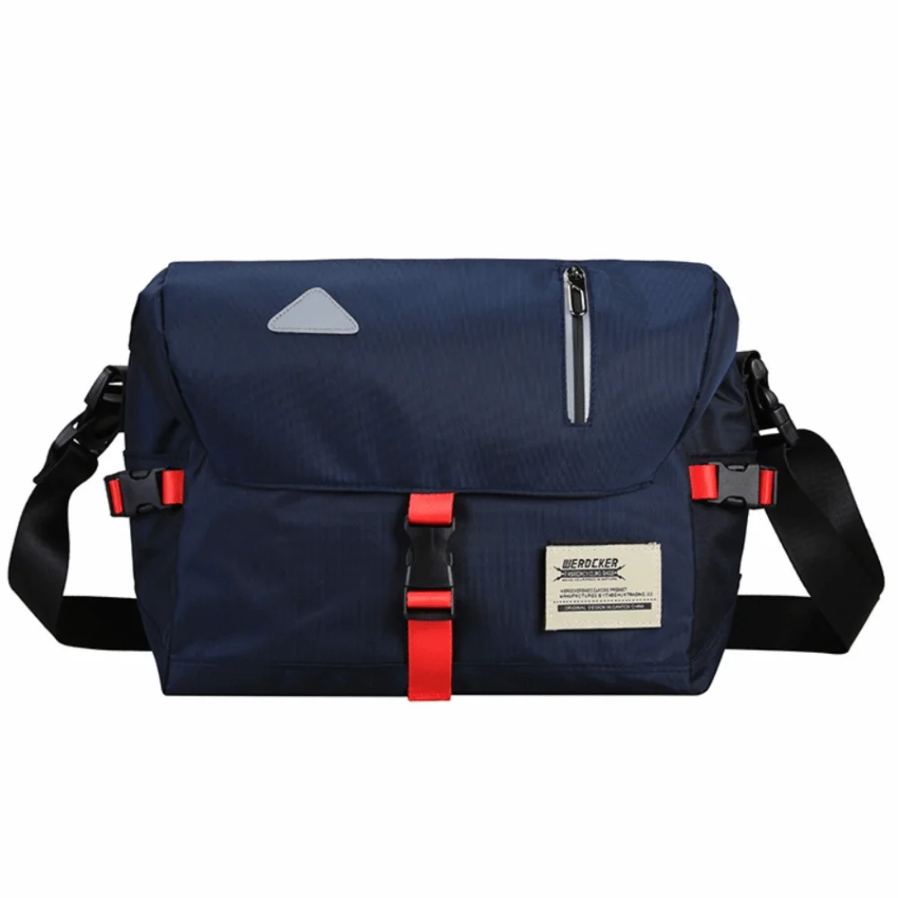 Классическая водонепроницаемая сумка-мессенджер с регулируемым ремешком, большая вместительная сумка через плечо, мужская сумка для ноутбука с несколькими карманами
Классическая водонепроницаемая сумка-мессенджер с регулируемым ремешком, большая вместительная сумка через плечо, мужская сумка для ноутбука с несколькими карманами