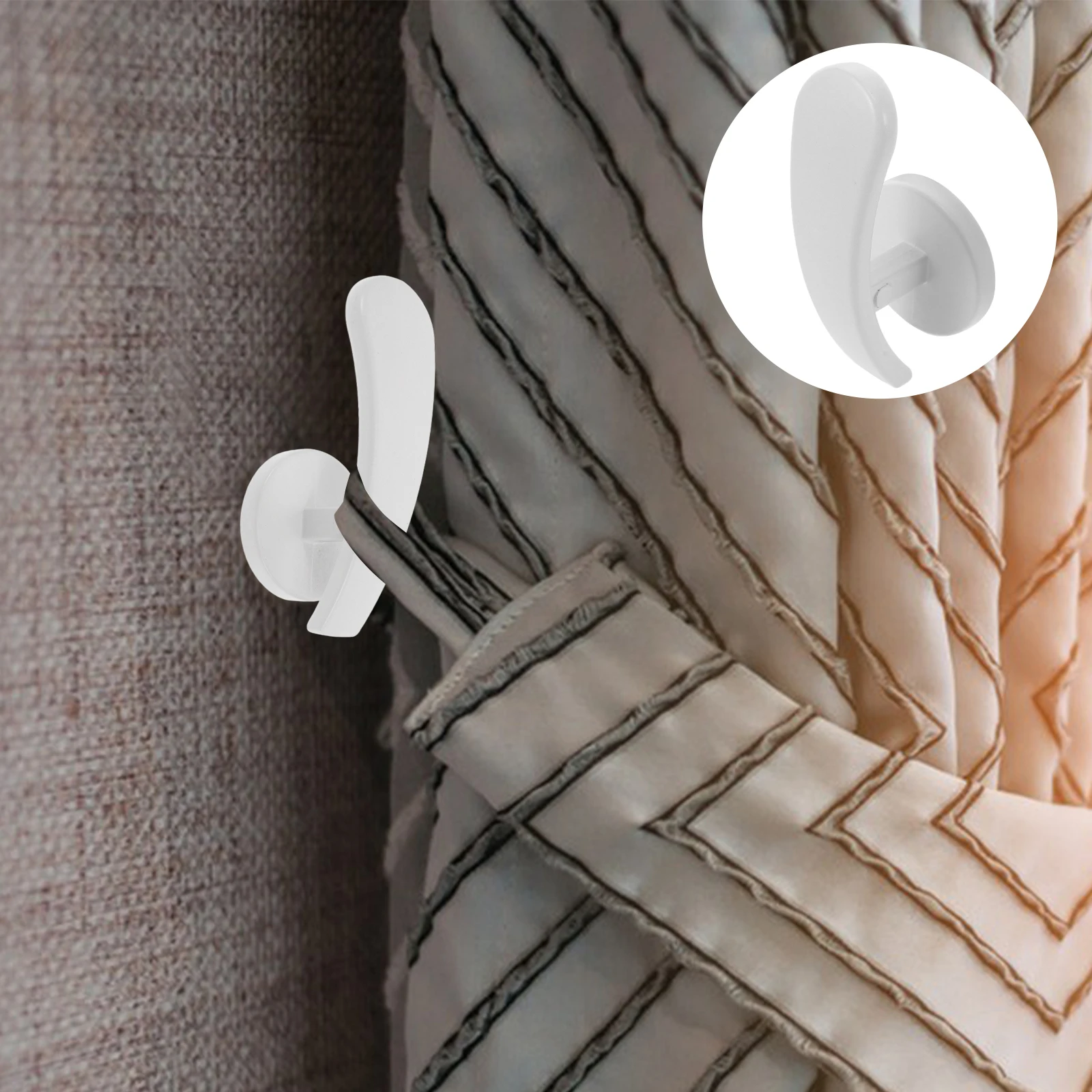 2pcs Curtain Hooks Accessories Wall Mounted Aluminum Alloy Curtain Tieback Holdbacks For Living Room Bedroom Wedding Indoor
2pcs Curtain Hooks Accessories Wall Mounted Aluminum Alloy Curtain Tieback Holdbacks For Living Room Bedroom Wedding Indoor