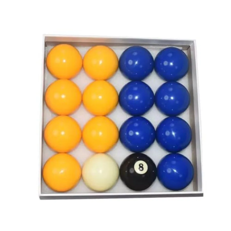 Billiard Balls Blue and Yellow Billiards/Pool Ball Set 2-1/4 Inch 57mm
Billiard Balls Blue and Yellow Billiards/Pool Ball Set 2-1/4 Inch 57mm