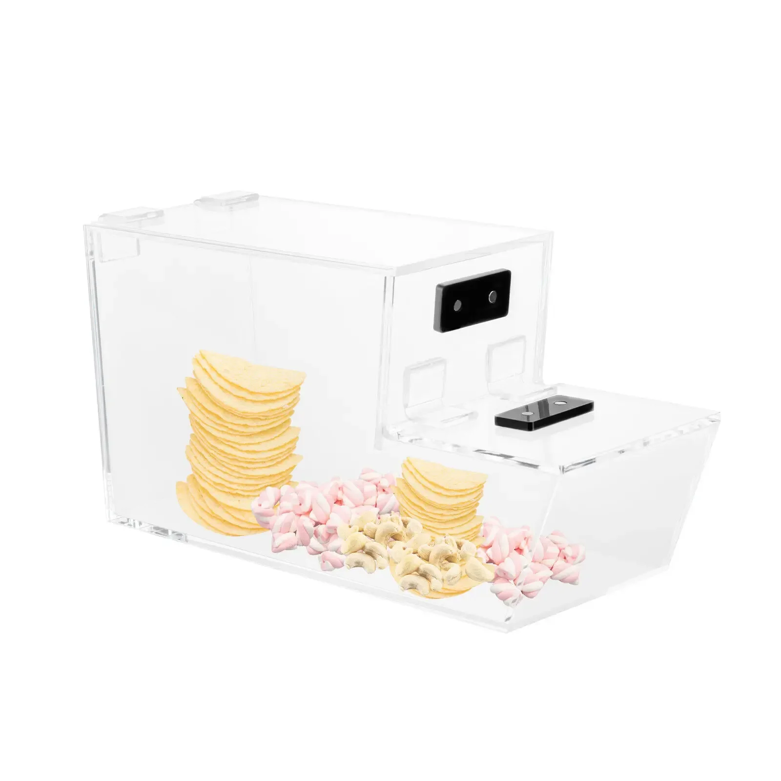 BYMAOCAR 4.5L Clear Container Boxes, Stackable Acrylic Box Dispenser for Chocolate Candy Bin Cereal Dry Foods Storage Display
BYMAOCAR 4.5L Clear Container Boxes, Stackable Acrylic Box Dispenser for Chocolate Candy Bin Cereal Dry Foods Storage Display