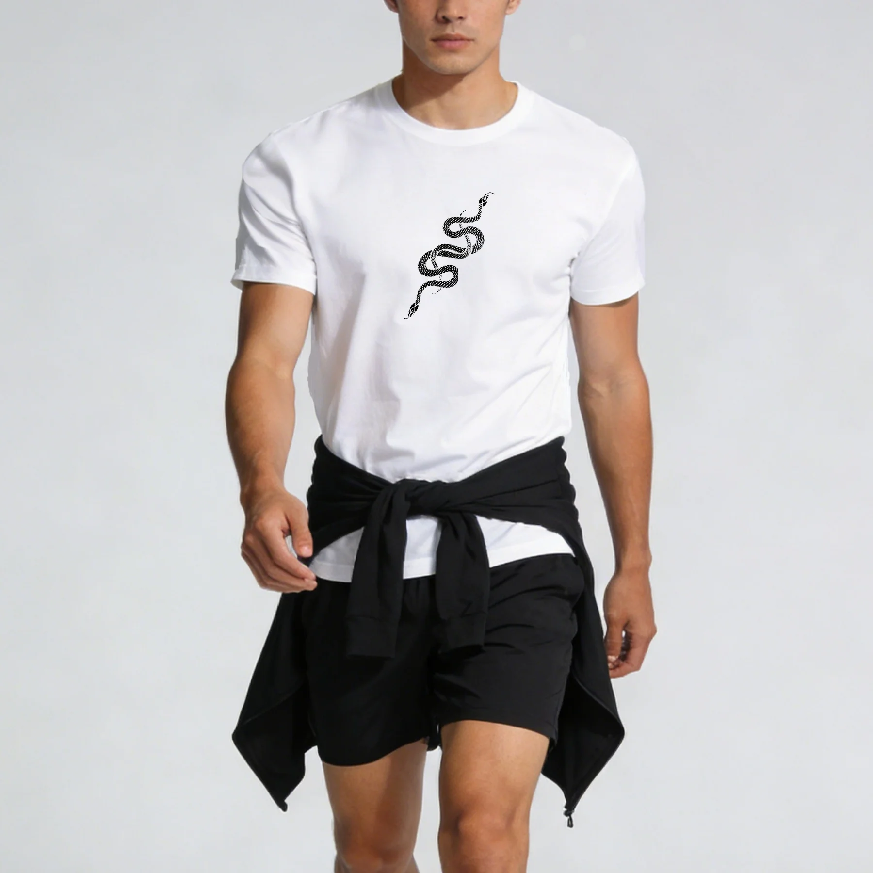 Модная повседневная футболка для бега, мужская сетчатая тонкая футболка с принтом, быстросохнущая дышащая спортивная футболка с короткими рукавами для фитнеса, летняя
Модная повседневная футболка для бега, мужская сетчатая тонкая футболка с принтом, быстросохнущая дышащая спортивная футболка с короткими рукавами для фитнеса, летняя