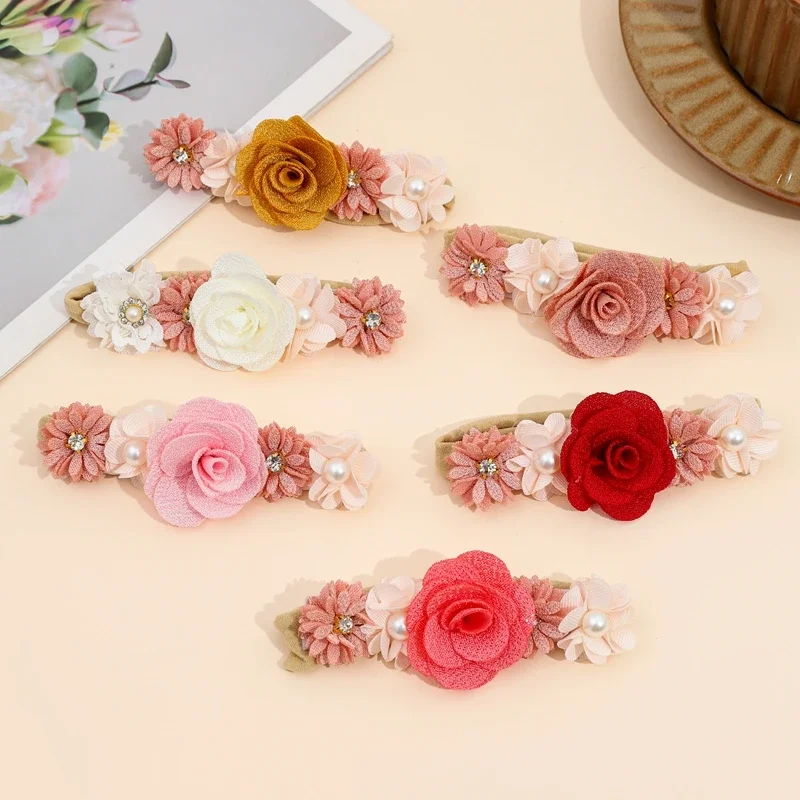 Baby Girl Headband Cute Baby Elastic Hair Band Newborn Head Flower Toddler Headband Headwear children hair Accessories
Baby Girl Headband Cute Baby Elastic Hair Band Newborn Head Flower Toddler Headband Headwear children hair Accessories