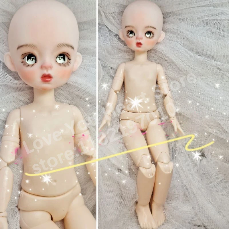New 1/6 Lovely Doll Makeup Doll Head 1/6 BJD Doll With 3D Colorful Eyes Cute Cartoon Doll Accessories Toys
New 1/6 Lovely Doll Makeup Doll Head 1/6 BJD Doll With 3D Colorful Eyes Cute Cartoon Doll Accessories Toys