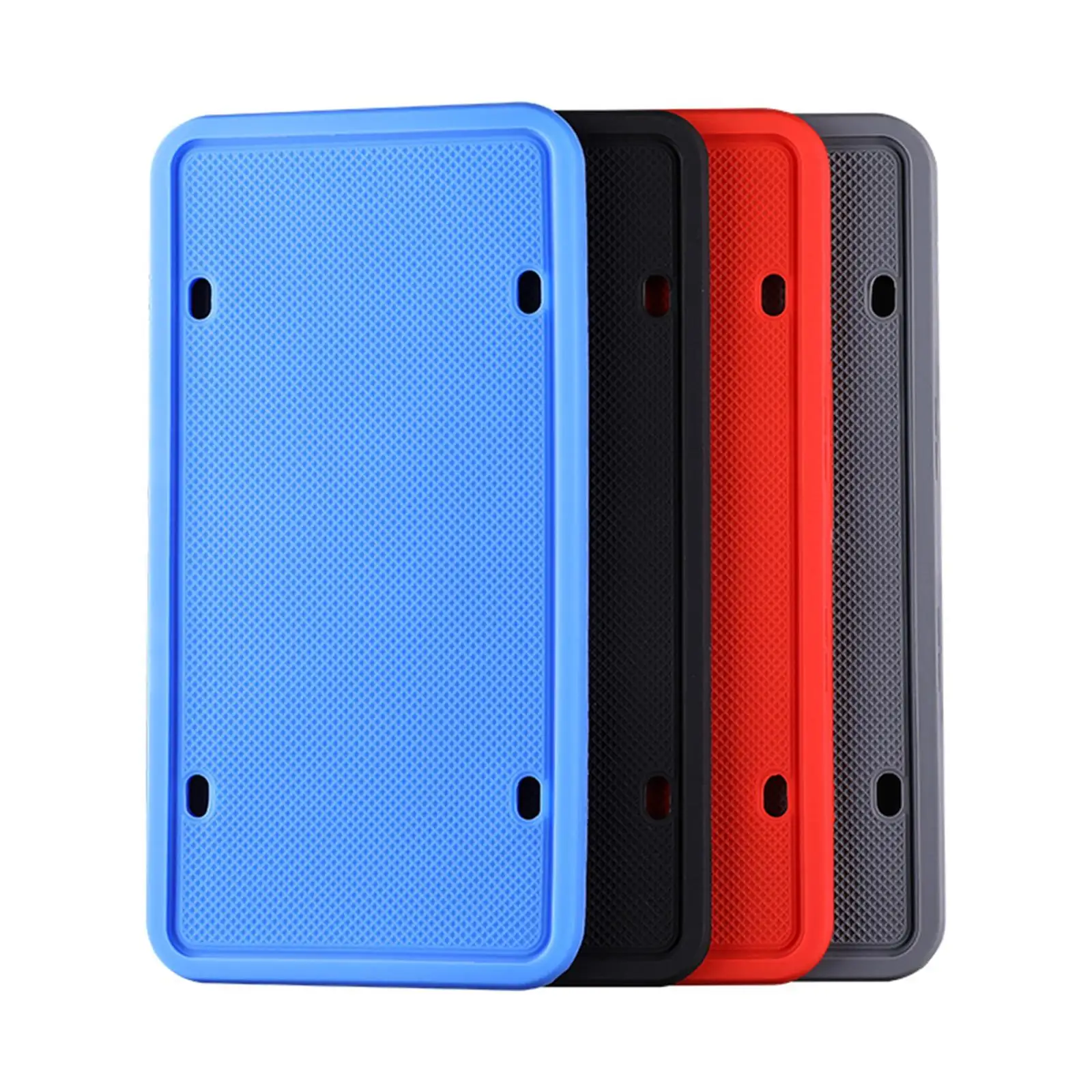 Silicone License Plate Frame with 4 Drainage Holes Side Rust-Proof Weather-Proof for US CA Standard
Silicone License Plate Frame with 4 Drainage Holes Side Rust-Proof Weather-Proof for US CA Standard