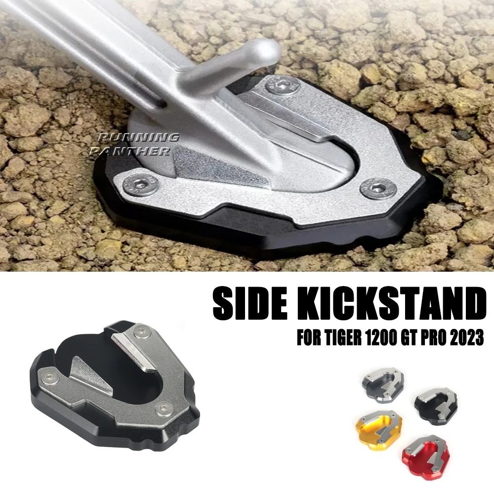 New Motorcycle Accessories CNC Side Stand Enlarge Extension Kickstand For Tiger 1200 GT Pro TIGER 1200 GT PRO 2023
New Motorcycle Accessories CNC Side Stand Enlarge Extension Kickstand For Tiger 1200 GT Pro TIGER 1200 GT PRO 2023