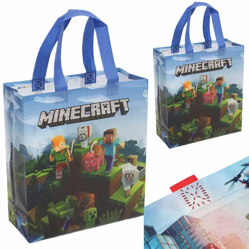 Многофункциональные подарочные пакеты-сумки Minecraft с ручками для упаковки подарков на день рождения, сувенирные пакеты, декор 2026
Многофункциональные подарочные пакеты-сумки Minecraft с ручками для упаковки подарков на день рождения, сувенирные пакеты, декор 2026
