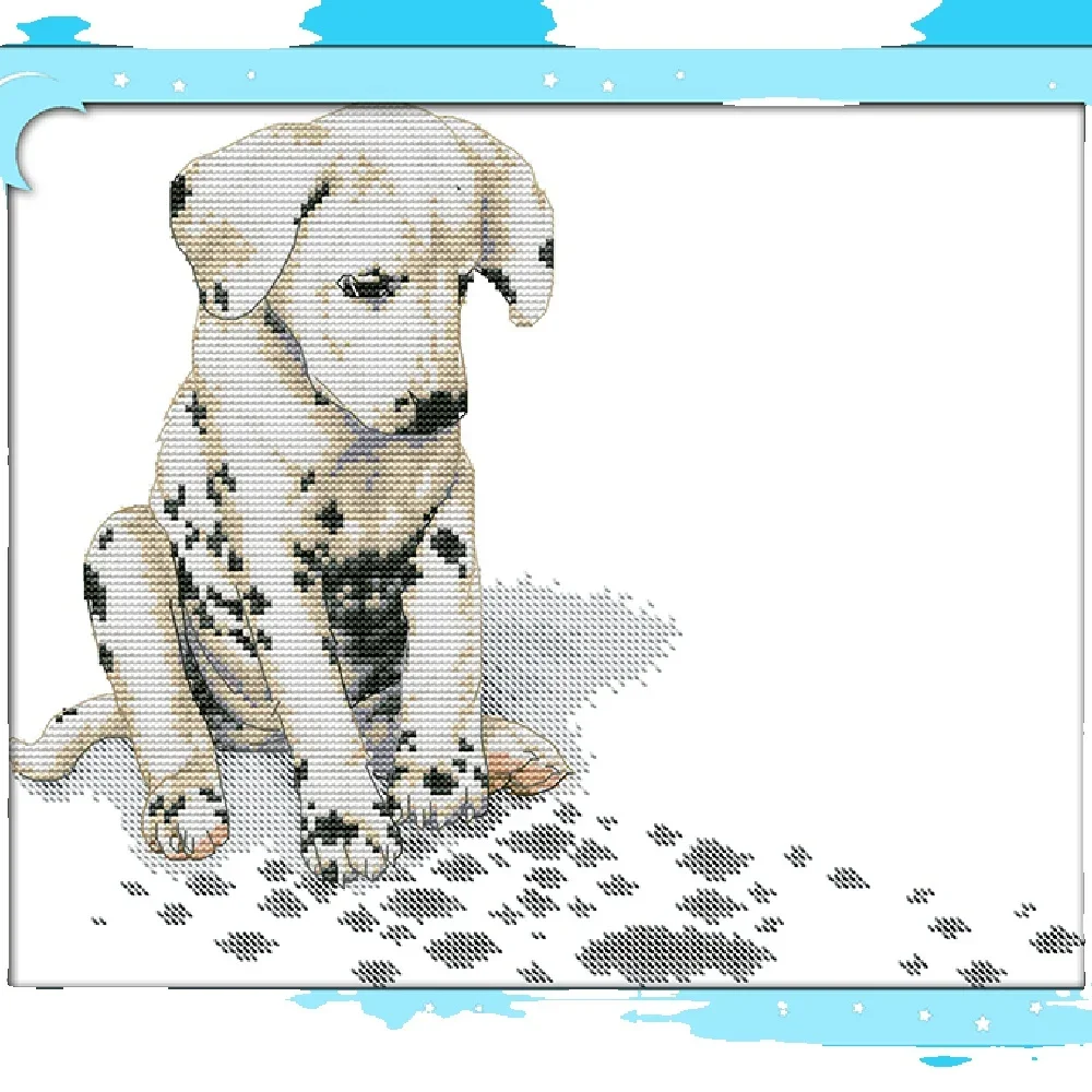 Joy Sunday New Printed Cross Stitch Kit Easy Pattern Aida Stamped Fabric Embroidery Set DIY Needleworks- Dalmatians (3)
Joy Sunday New Printed Cross Stitch Kit Easy Pattern Aida Stamped Fabric Embroidery Set DIY Needleworks- Dalmatians (3)