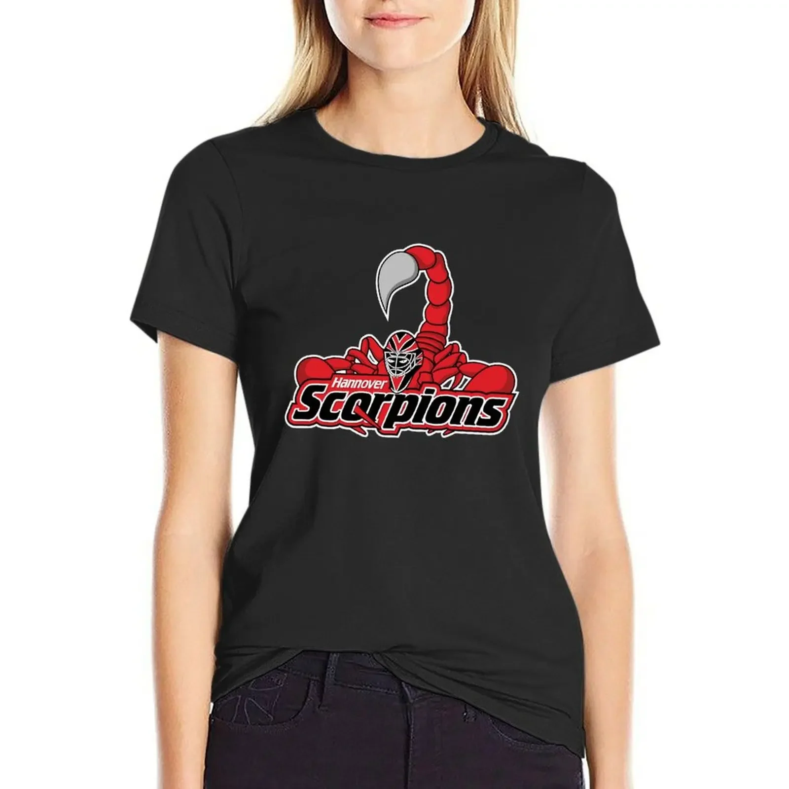 Hannover Scorpions T-Shirt shirts graphic tees lady clothes tees western t shirts for Women
Hannover Scorpions T-Shirt shirts graphic tees lady clothes tees western t shirts for Women