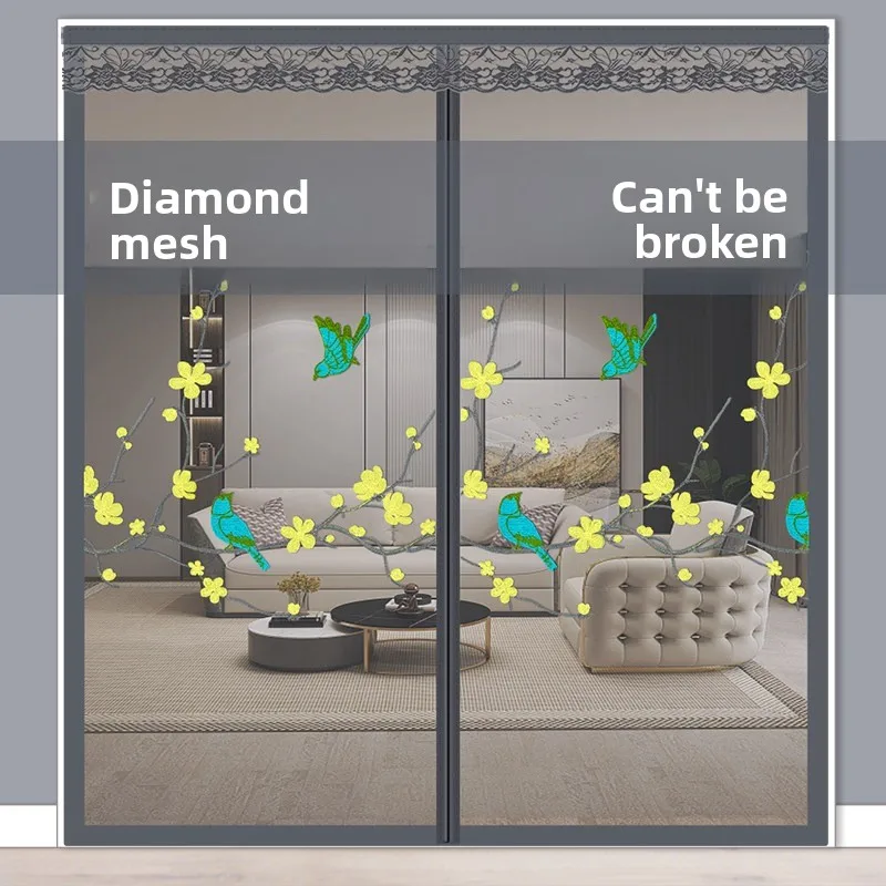 Magic Self Stick Mosquito Net Door Magnetic Screen Curtain with Full Magnetic Strip for Summer Villa
Magic Self Stick Mosquito Net Door Magnetic Screen Curtain with Full Magnetic Strip for Summer Villa