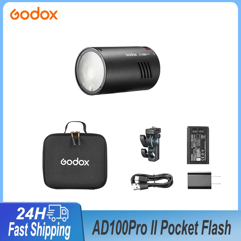 Godox AD100PRO II Карманная вспышка 100 Вт Портативный стробоскоп Беспроводной TTL HSS Вспышка Заполняющий свет Открытый для Sony Canon Nikon Fuji
Godox AD100PRO II Карманная вспышка 100 Вт Портативный стробоскоп Беспроводной TTL HSS Вспышка Заполняющий свет Открытый для Sony Canon Nikon Fuji