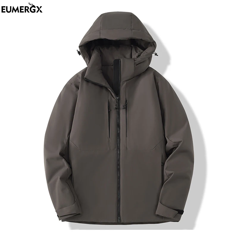 EUMERGX Unisex Waterproof Fleece Jackets Winter Windproof Thermal Windbreaker Men Women Hiking Camping Skiing Climbing Raincoat
EUMERGX Unisex Waterproof Fleece Jackets Winter Windproof Thermal Windbreaker Men Women Hiking Camping Skiing Climbing Raincoat