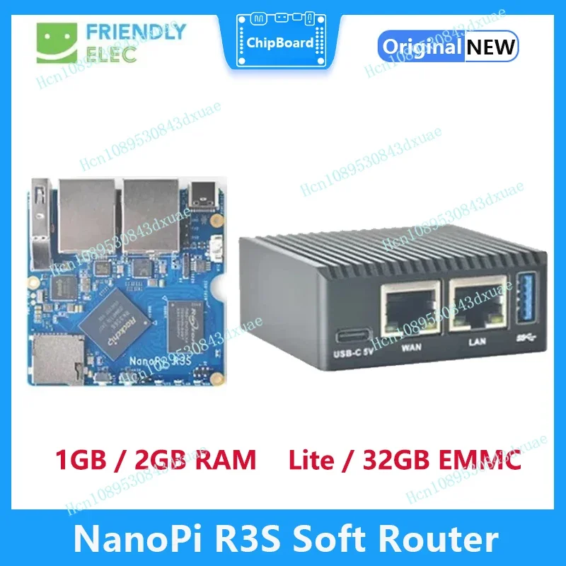 NanoPi R3S 1GB/2GB RAM 0GB/32GB EMMC Single Board /Board With Case Set / Only Metal Case
NanoPi R3S 1GB/2GB RAM 0GB/32GB EMMC Single Board /Board With Case Set / Only Metal Case