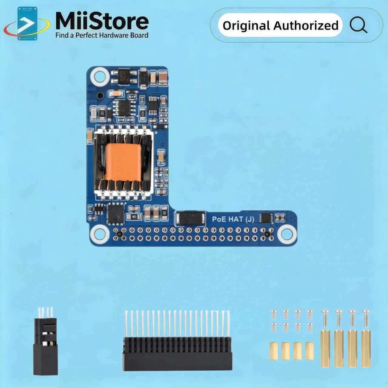 MiiChip RPi5 CM5 Upgrade PoE Power HAT, Isolated Switching Power 5V/5A, 802.3af/at Compliant for DIY HomeLab Single Wire Power
MiiChip RPi5 CM5 Upgrade PoE Power HAT, Isolated Switching Power 5V/5A, 802.3af/at Compliant for DIY HomeLab Single Wire Power