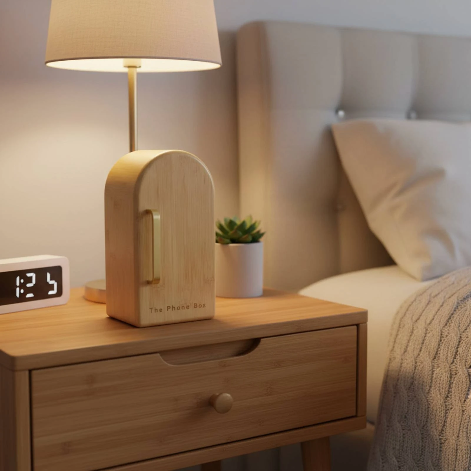 Phone Organizer Box with Door Wooden Phone Holder Box Charging Station for Conference Room, Office Desk
Phone Organizer Box with Door Wooden Phone Holder Box Charging Station for Conference Room, Office Desk