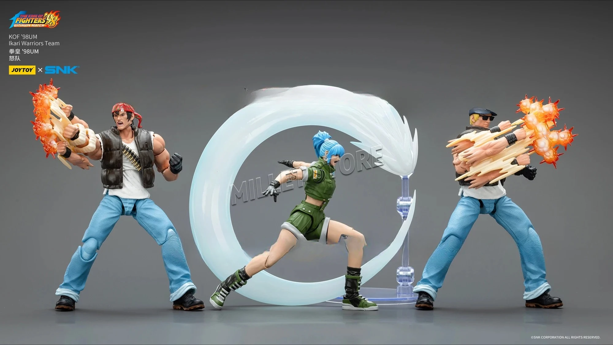 JOYTOY SNK 1/18 Action Character KOF 98UM Leanna Ralph Clark Mobile Doll Model Series Gift
JOYTOY SNK 1/18 Action Character KOF 98UM Leanna Ralph Clark Mobile Doll Model Series Gift