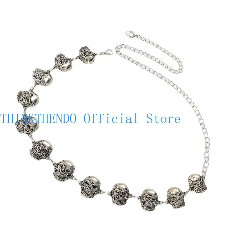 652F Carved Skull Waist Belt Belly Chain for Dress Chain Belt for Women Waist Chain Belt Belly Dance Accessories
652F Carved Skull Waist Belt Belly Chain for Dress Chain Belt for Women Waist Chain Belt Belly Dance Accessories