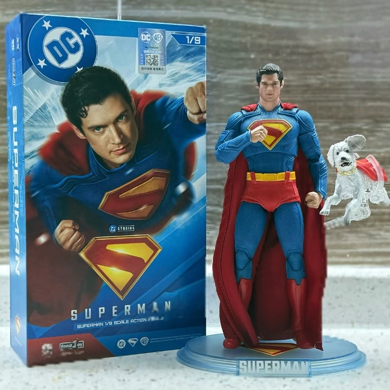 Fondjoy New Superman 1/9 Action Figure Dc Movie Version Gunn'S New Superman Figure Ornaments For Toys And Boys Fans Gifts
Fondjoy New Superman 1/9 Action Figure Dc Movie Version Gunn'S New Superman Figure Ornaments For Toys And Boys Fans Gifts
