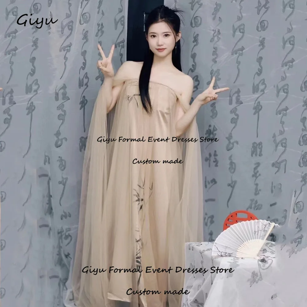 Giyu сказочное Тюлевое свадебное платье для фотосъемки с открытыми плечами вечернее платье до пола платье для свадебной вечеринки летнее платье
Giyu сказочное Тюлевое свадебное платье для фотосъемки с открытыми плечами вечернее платье до пола платье для свадебной вечеринки летнее платье