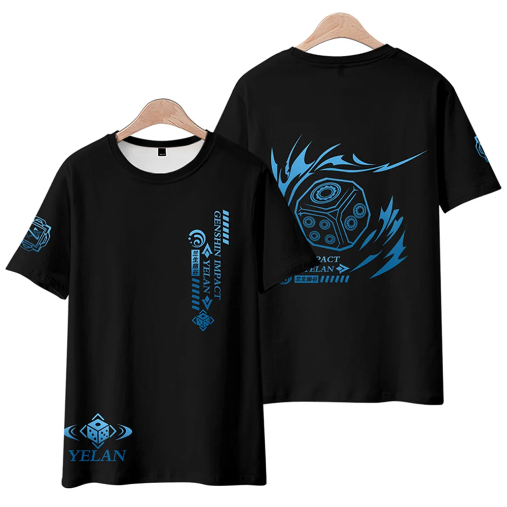 Genshin Impact Yelan 3D T Shirts Men Women Unisex Summer Short Sleeve Oversized T-shirts Harajuku Tops streetwear Y2K clothes
Genshin Impact Yelan 3D T Shirts Men Women Unisex Summer Short Sleeve Oversized T-shirts Harajuku Tops streetwear Y2K clothes