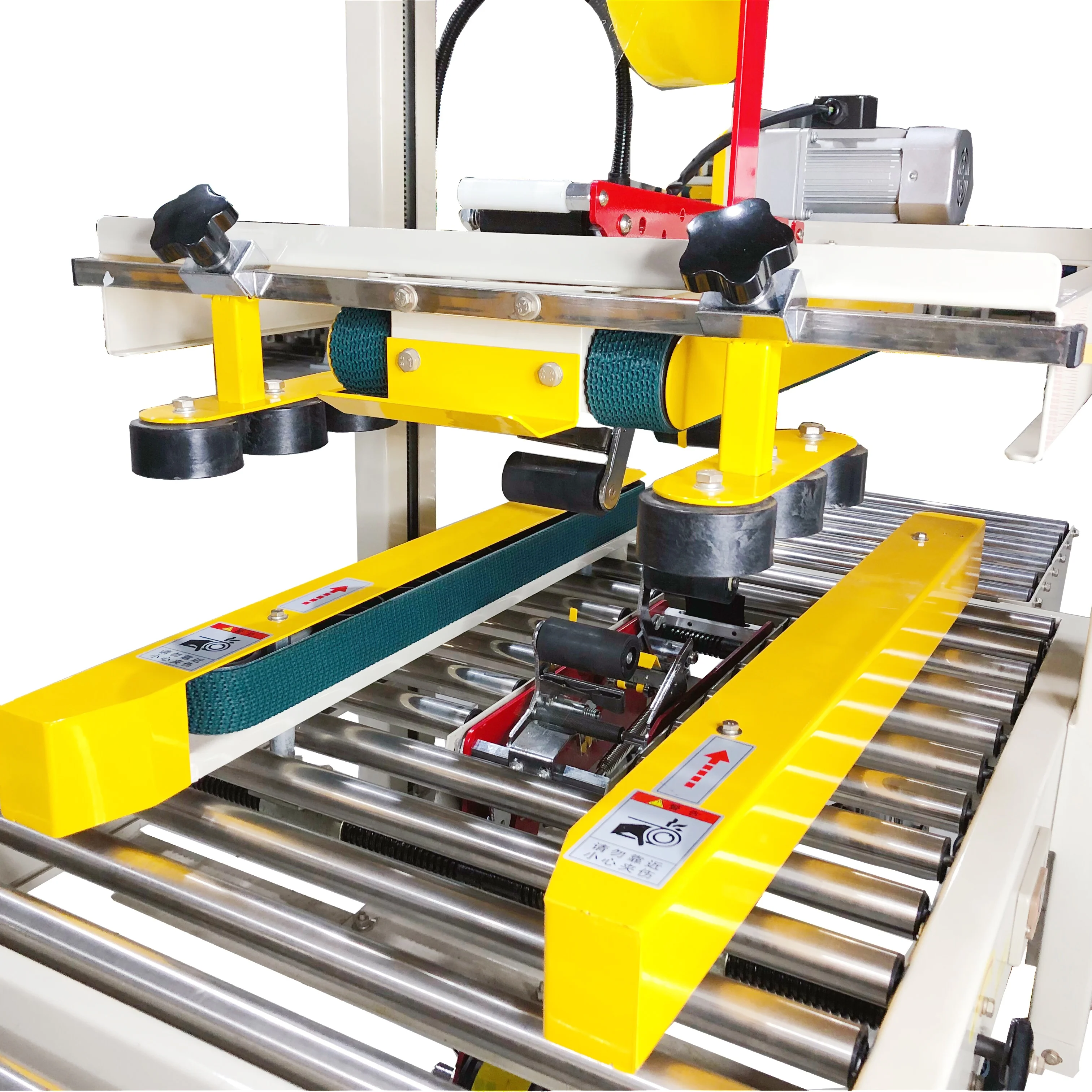 Hot Sale Semi Automatic Adhesive Tape Case Box Taping Carton Sealer Carton Sealing Machine