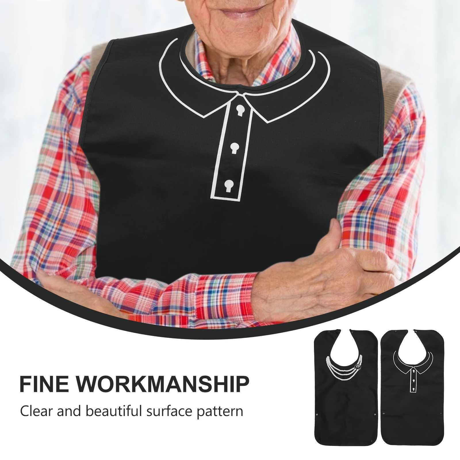 2pcs Bibs for Elderly Waterproof Anti Drooling Cotton Practical Kitchen Tools Polyester Lunch Towels Health Care Accessories
2pcs Bibs for Elderly Waterproof Anti Drooling Cotton Practical Kitchen Tools Polyester Lunch Towels Health Care Accessories