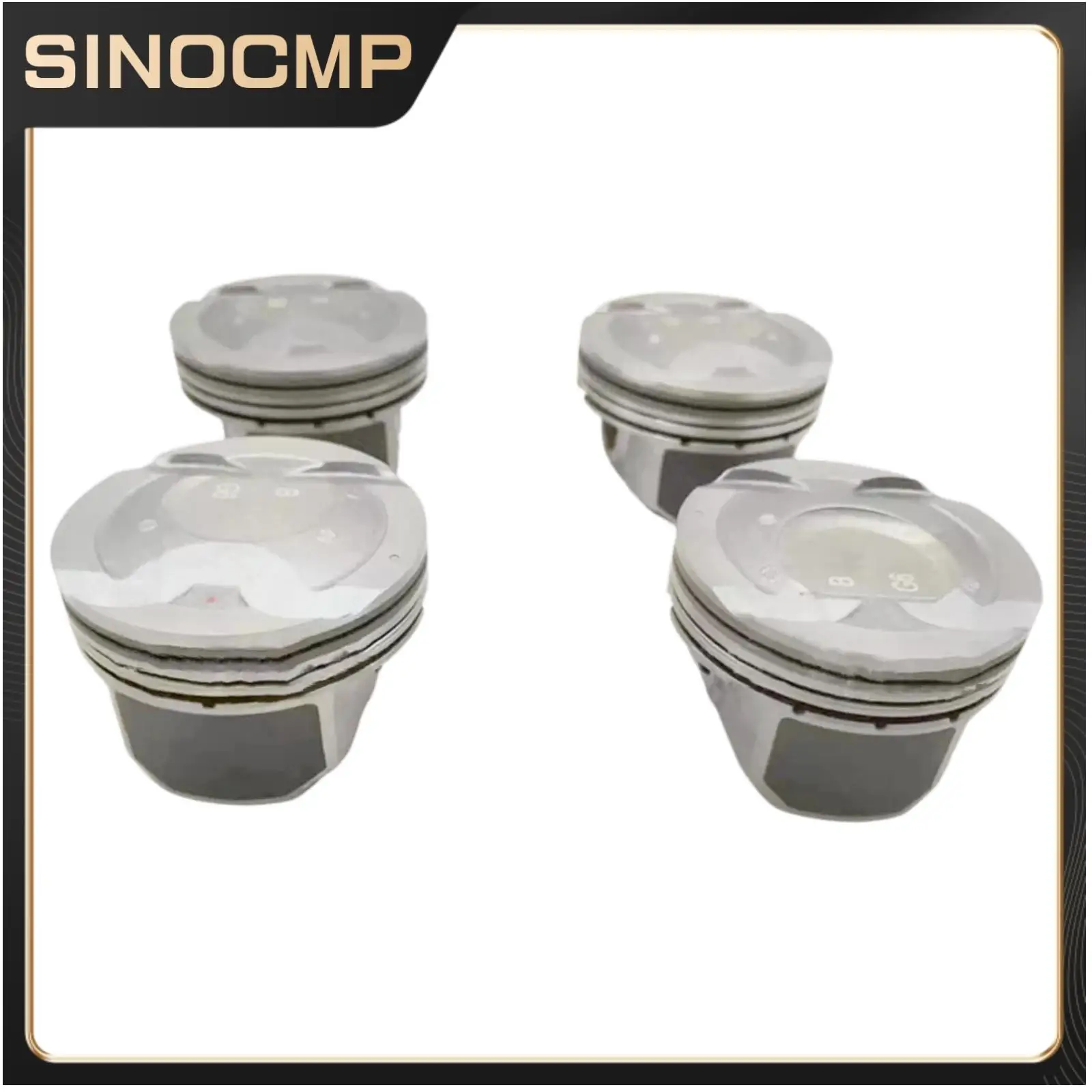 23041-2B600 23041-2B610 4pcs Piston & Rings Kit +0.5 For 2012-2016 Hyundai Kia VELOSTER Accent Rio 1.6L DOHC Car Engine Parts
23041-2B600 23041-2B610 4pcs Piston & Rings Kit +0.5 For 2012-2016 Hyundai Kia VELOSTER Accent Rio 1.6L DOHC Car Engine Parts