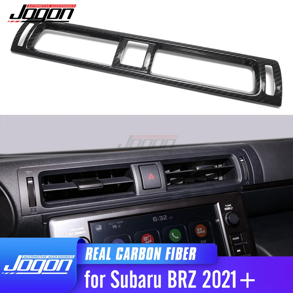 For Subaru BRZ For Toyota GR86 Carbon Fiber Center Console Moulding Air Outlet Frame Cover Trim Car Interior Accessories
For Subaru BRZ For Toyota GR86 Carbon Fiber Center Console Moulding Air Outlet Frame Cover Trim Car Interior Accessories