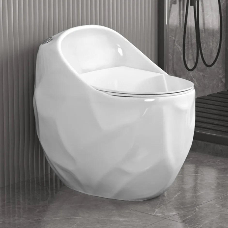 Modern High-quality Egg-shaped One Piece Wall-mounted Ceramic Toilet With P-trap Drainage Gravity Flushing For Hotel Villa Use
Modern High-quality Egg-shaped One Piece Wall-mounted Ceramic Toilet With P-trap Drainage Gravity Flushing For Hotel Villa Use