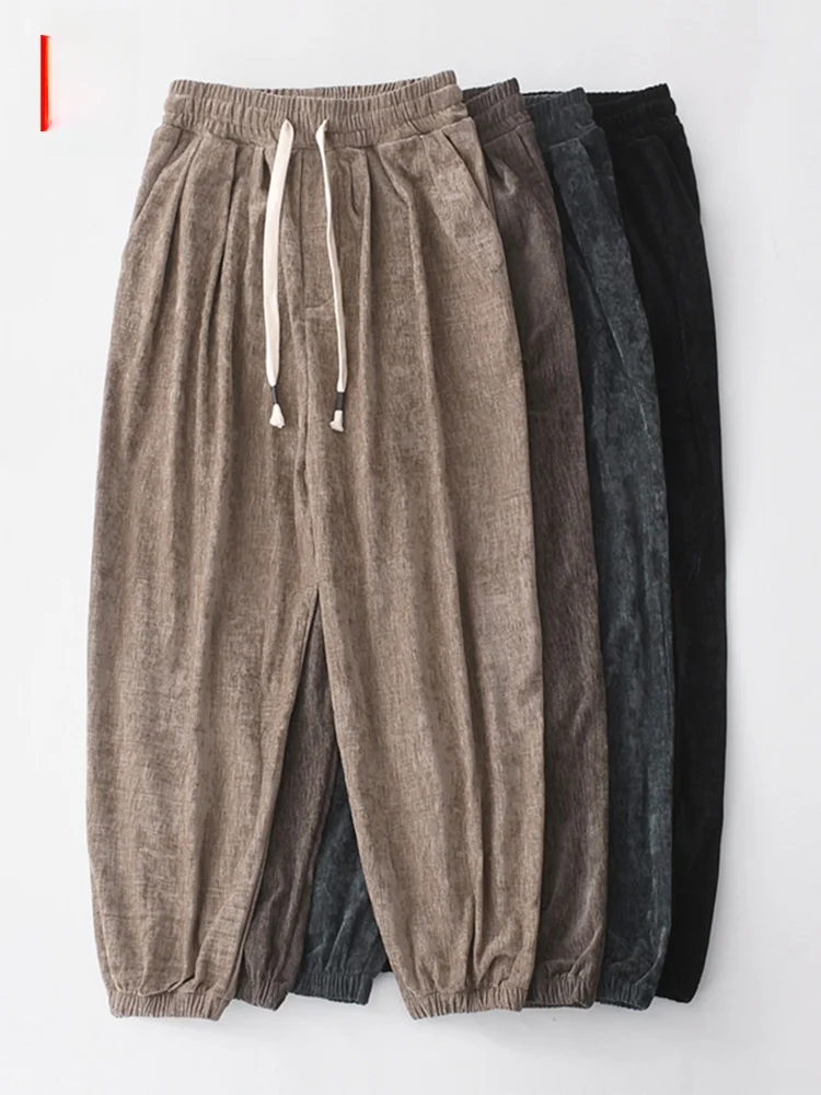 Американские высококачественные спортивные брюки из шенилла с градиентным эффектом, свободные джоггеры с манжетами, вельветовые брюки для мужчин, повседневные, свободного кроя
Американские высококачественные спортивные брюки из шенилла с градиентным эффектом, свободные джоггеры с манжетами, вельветовые брюки для мужчин, повседневные, свободного кроя