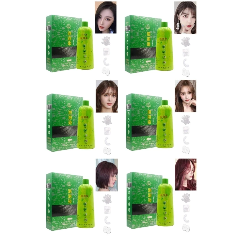 3 In 1 Hair Dye Coloring Shampoo Black Brown Plant Bubble Hair Dye Nourishes Long Lasting Gray Hair Dye Shampoo 500ml
3 In 1 Hair Dye Coloring Shampoo Black Brown Plant Bubble Hair Dye Nourishes Long Lasting Gray Hair Dye Shampoo 500ml