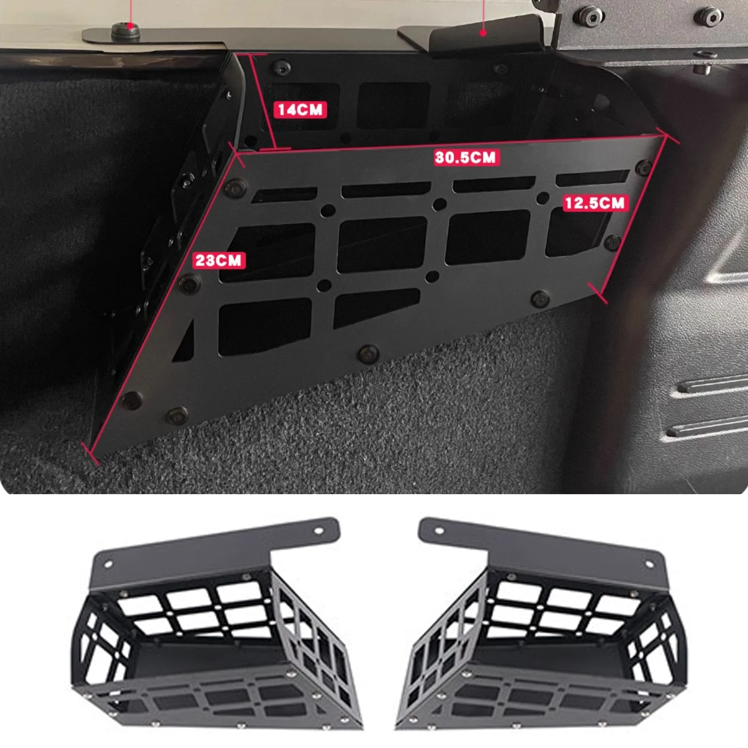 For Jeep Wrangler (JL) 4dr Hardtop 2018-2023 Car Accessories Trunk Cargo Rack Shelf Organizer Storage Box Luggage Storage
For Jeep Wrangler (JL) 4dr Hardtop 2018-2023 Car Accessories Trunk Cargo Rack Shelf Organizer Storage Box Luggage Storage