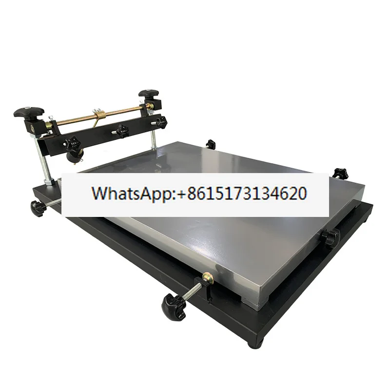 Manual printing table PCB stencil plate screen printing platform LED aluminum-based lamp board hanging tin table
Manual printing table PCB stencil plate screen printing platform LED aluminum-based lamp board hanging tin table