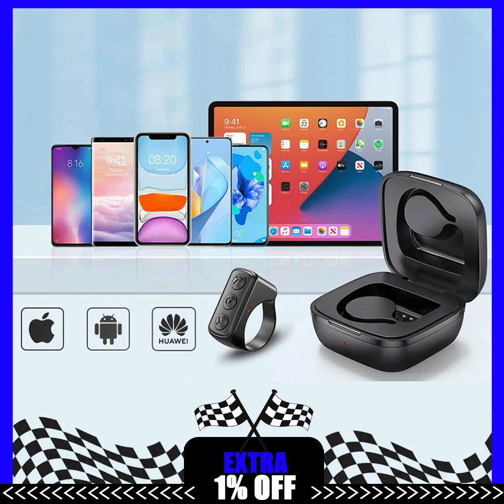 D01Pro Ring Mouse TikTok Mobile Phone Bluetooth Camera Video Remote Control Smart Ring Ring E-book Kindl Novel Page Turning
D01Pro Ring Mouse TikTok Mobile Phone Bluetooth Camera Video Remote Control Smart Ring Ring E-book Kindl Novel Page Turning
