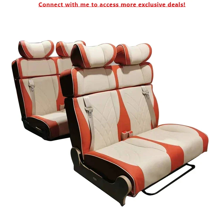 Custom Refitted Multi-Functional RV Business Style Changeover Bed Seat Adjustable Reclining Luxury Van Seat
Custom Refitted Multi-Functional RV Business Style Changeover Bed Seat Adjustable Reclining Luxury Van Seat