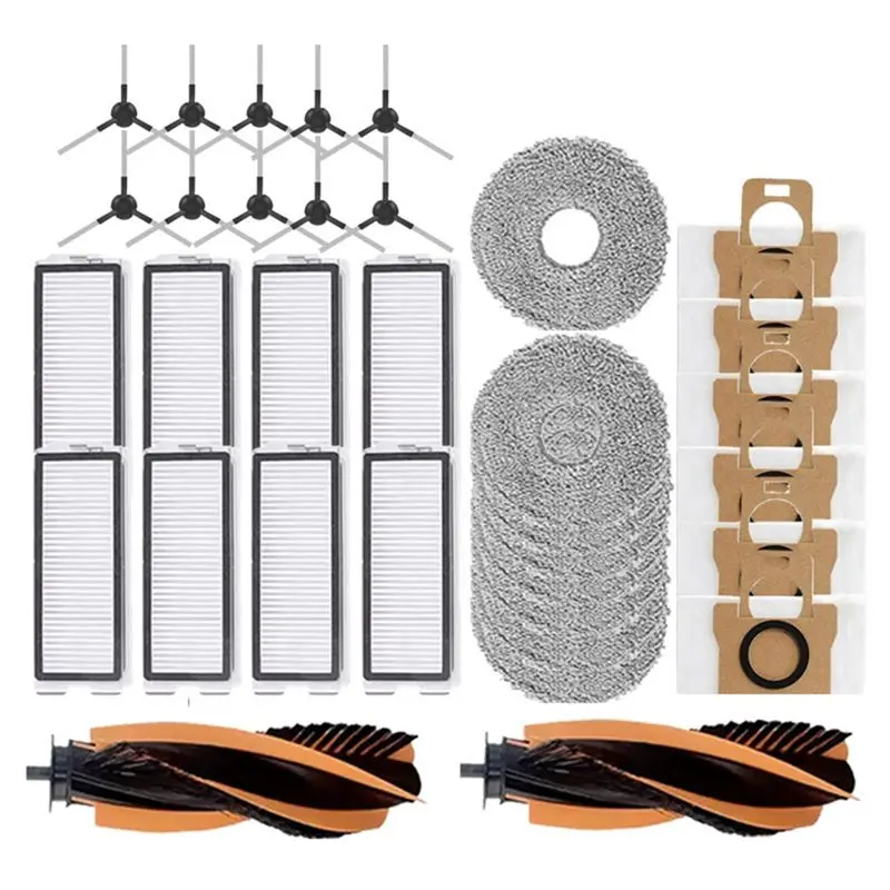 【NEW A39M】 Replacement Hepa Filter Mop Cloth Main Side Brush For JONR P20 PRO/T5 Pro Robot Vacuum Cleaner Accessories
【NEW A39M】 Replacement Hepa Filter Mop Cloth Main Side Brush For JONR P20 PRO/T5 Pro Robot Vacuum Cleaner Accessories