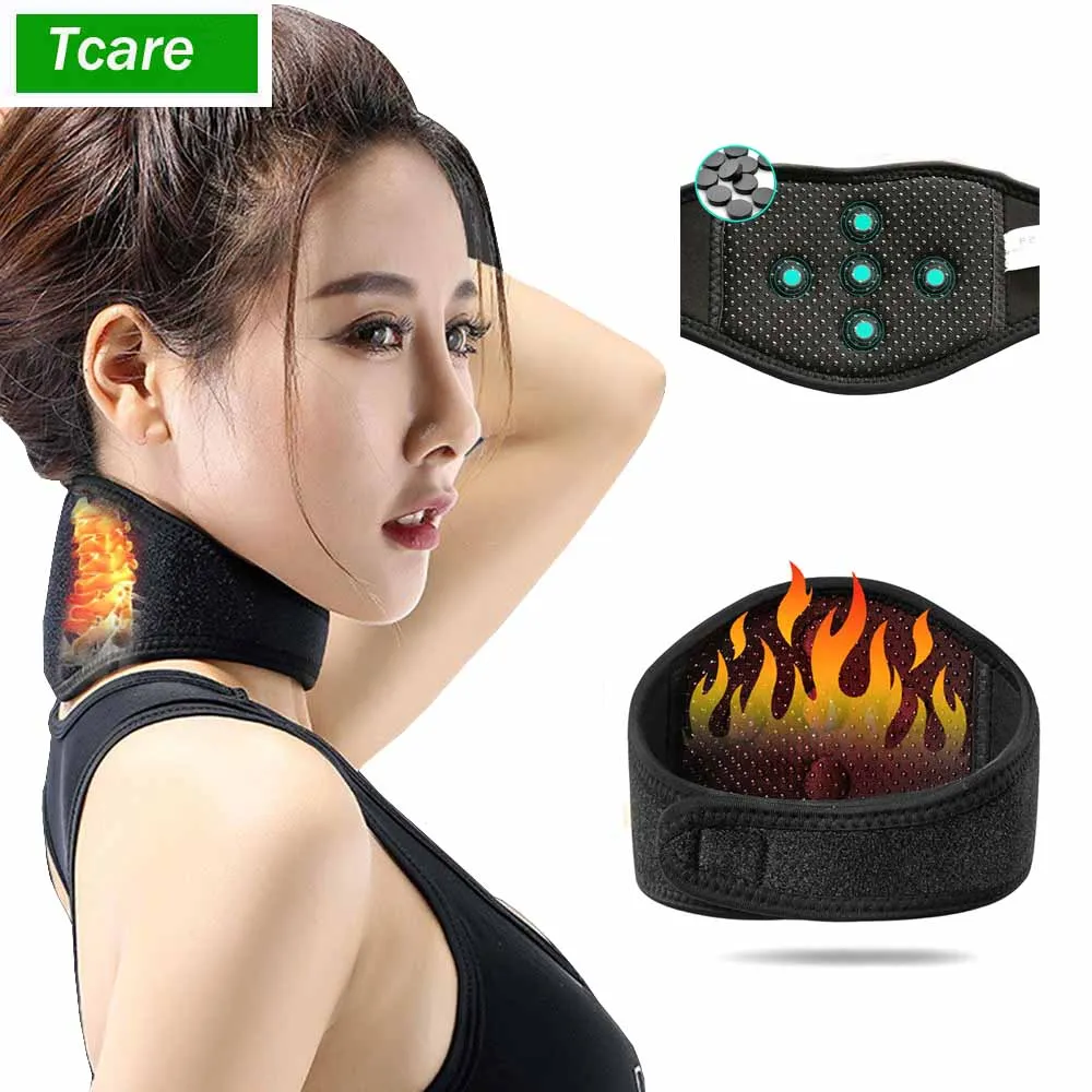 Tcare Tourmaline Magnetic Therapy Self-Heating Neck Pads Thermal Massager Belt Cervical Vertebra Protection Neck Support Brace
Tcare Tourmaline Magnetic Therapy Self-Heating Neck Pads Thermal Massager Belt Cervical Vertebra Protection Neck Support Brace