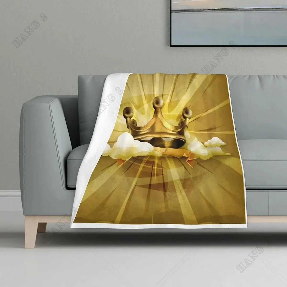 Gold Crown Throw Blanket Medieval Inspired Crown Clouds Abstract Bold Striped Vintage Image Throw Blanket Bed Couch Sofa
Gold Crown Throw Blanket Medieval Inspired Crown Clouds Abstract Bold Striped Vintage Image Throw Blanket Bed Couch Sofa