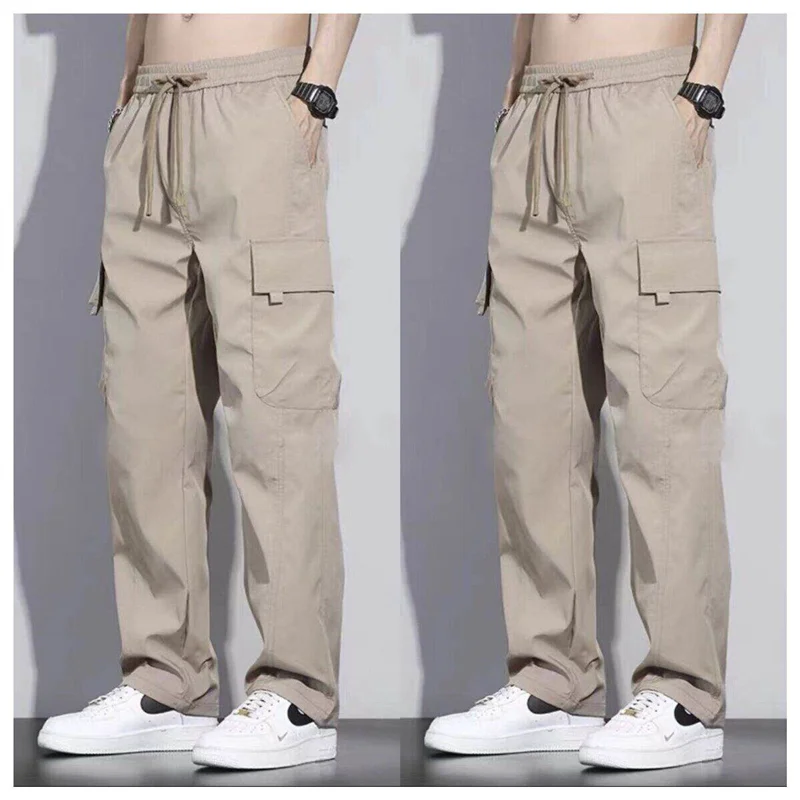 American Style Workwear Pants Men's Loose Straight Leg Thin Casual Trousers Wear Resistant Anti-tear Trendy Long Pants
American Style Workwear Pants Men's Loose Straight Leg Thin Casual Trousers Wear Resistant Anti-tear Trendy Long Pants